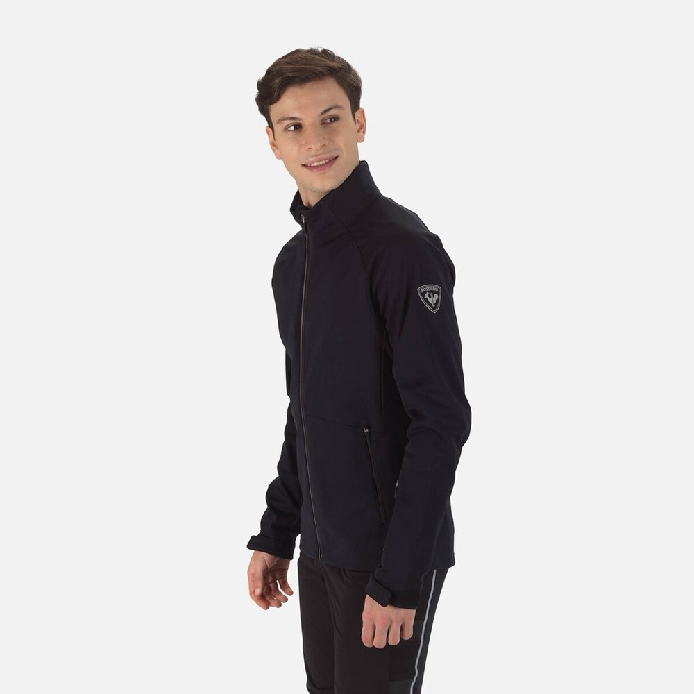 New Rossignol Men's Black Softshell Jacket size XL, 299$